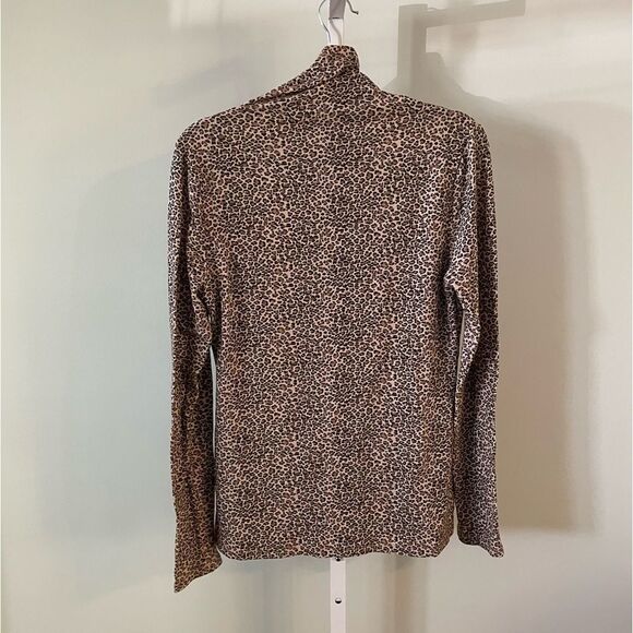April Cheetah Print Turtleneck - Picture 4 of 4